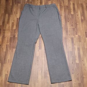 Anne Taylor factory Petite Curvy  Gray Dress Pants Size 6P
